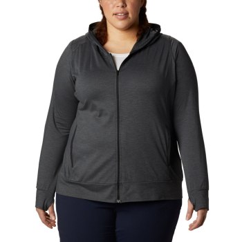 Dámské Bundy Columbia Place To Place II Full Zip Plus Size Černé IECOHR439